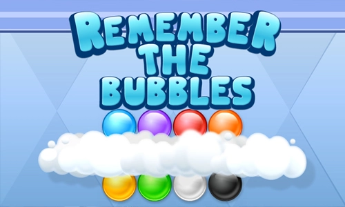 Remember the Bubbles